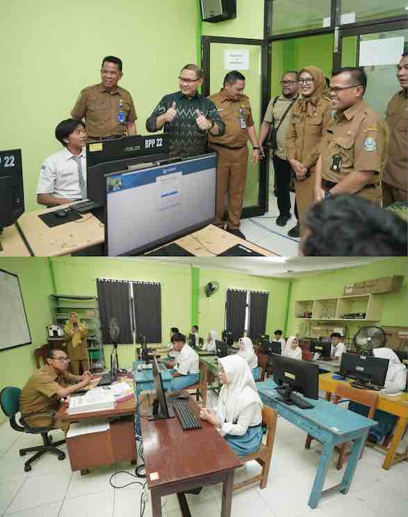 Kunjungan Bpk Kepala Dinas Pendidikan Propinsi Jawa Timur